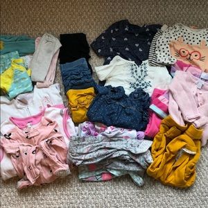(SOLD) 12-18 month girls lot